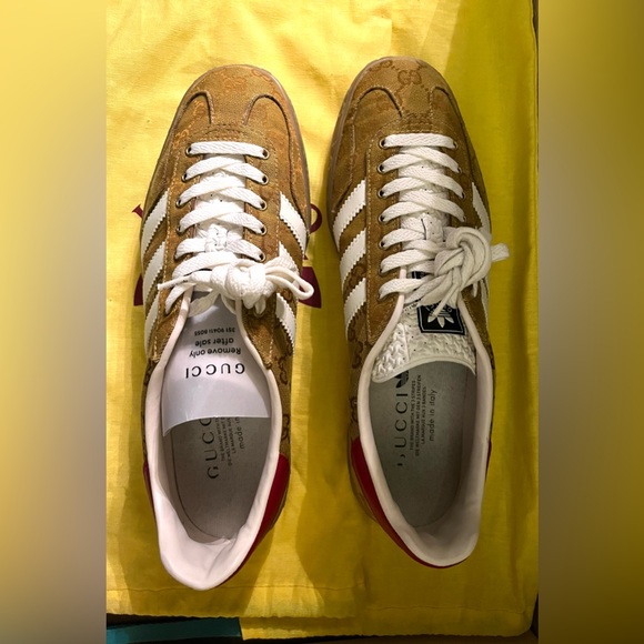 Gucci x Adidas GG Gazelle size 10 - Picture 7 of 15